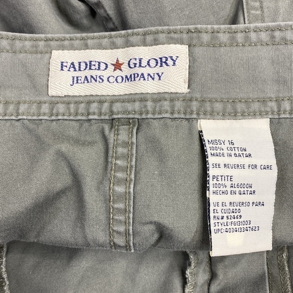 Vintage Faded Glory Green Skirt NWT Size 16 - Picture 6 of 7